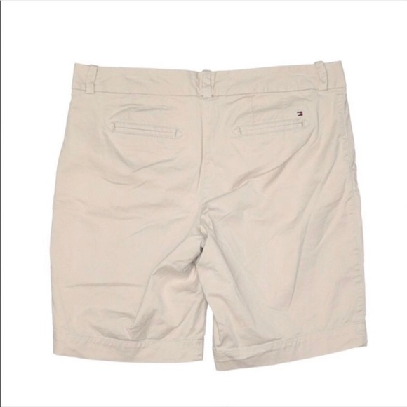 Tommy Hilfiger size 12 tan chino khaki shorts - Picture 2 of 2